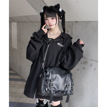 ililil悪ぶったらこうなったパーカー 全1色 パーカー[品番