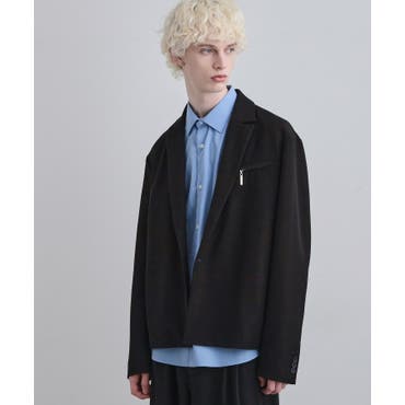 semantic design:フェイクスエード ダブルデザインコート[品番