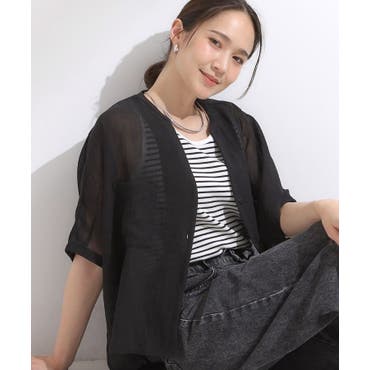 ペイズリー柄シフォンカーデ[品番：EO000003908]｜EGOIST（エゴイスト 