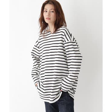 ラウンド2wayボーダーロンt Web限定 品番 Wrdw Base Station ベースステーション のレディース ファッション通販 Shoplist ショップリスト