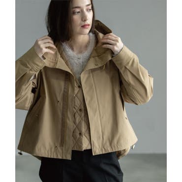 Kastane】ラグランショート中綿ジャケット[品番：PALW0005921]｜PAL