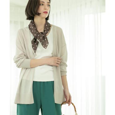 Vネックボタンニットベスト ベスト ニット[品番：ZX000006456