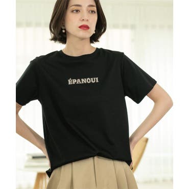 MICHYEORAワンポイントちびTシャツ韓国 韓国ファッション T