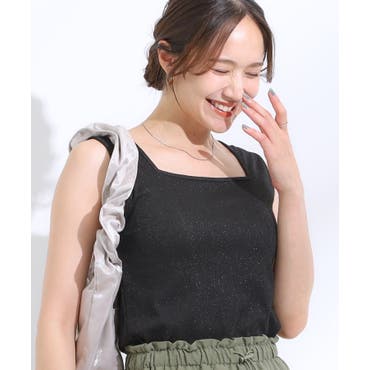 花柄刺繍ショートキャミソール トップス ショートキャミソール