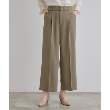ツータック テーパードパンツ レディース[品番：AMVW0000366