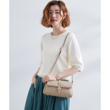 【未使用】✴︎キルティングレザーショルダーハンドバック キルティング バッグ 斜めがけ 本革 レディース ショルダーバッグ