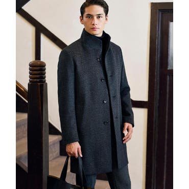 ◇ワッフル織イタリアンチェスターコート◇[品番：JG000010750
