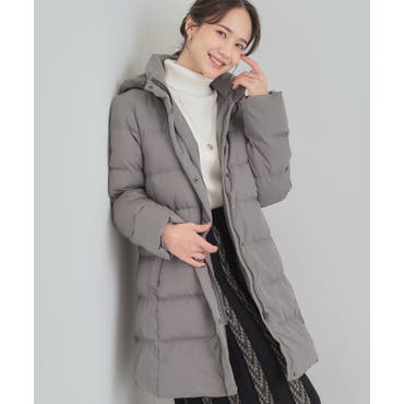 ファー付きフードウエストベルトエコダウン　ingni ファー+フード付ウエストベルトエコダウンCT[品番：INGW0010355