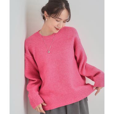 CAPRICIEUX LE'MAGE】FOXカシミアドルマンニット[品番：PALW0006976