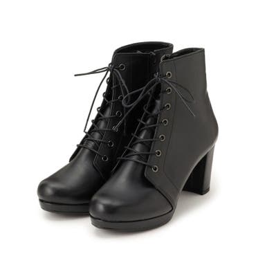 ストレッチレースアップロングブーツ[品番：MKSW0064594]｜jouetie