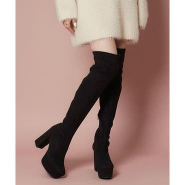 ストレッチニーハイブーツ[品番：MKSW0059632]｜RESEXXY（リゼクシー