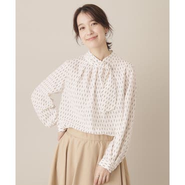 kutir】【クティールとレトロ】ドローコード付き花柄フリル