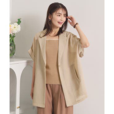 Loungedress】メッシュハーフスリーブJK[品番：PALW0007064]｜PAL