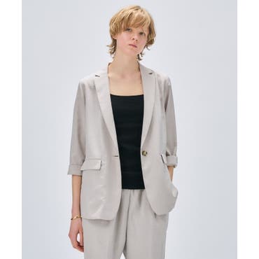 Spick and Span]#ネオンピンストライプオーバージャケット[品番