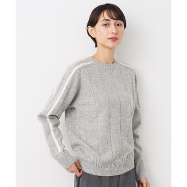 アイミーシルエットニット[品番：STJW0011786]｜Samantha GOLF
