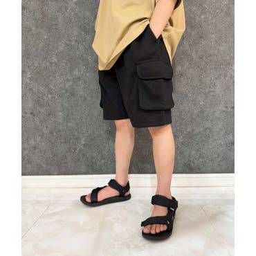 6分丈テーパードパンツ サルエルパンツ ハーフパンツ[品番