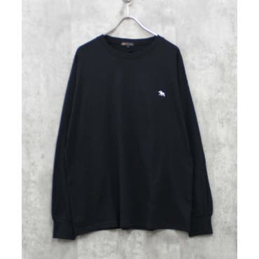 袖ロゴロングTシャツ ロンT メンズ[品番：EH000005910]｜8（eight