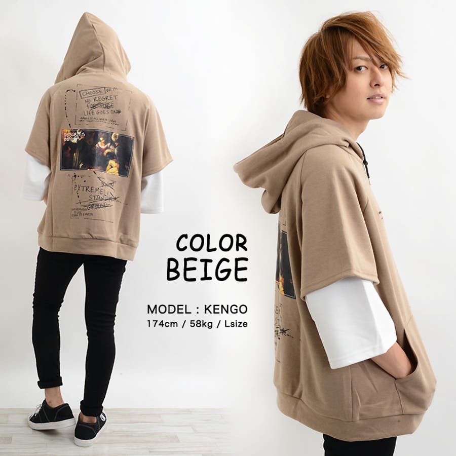 パーカー メンズ 半袖 品番 Ocgw One 4 Premium ワンフォープレミアム のメンズ ファッション通販 Shoplist ショップリスト