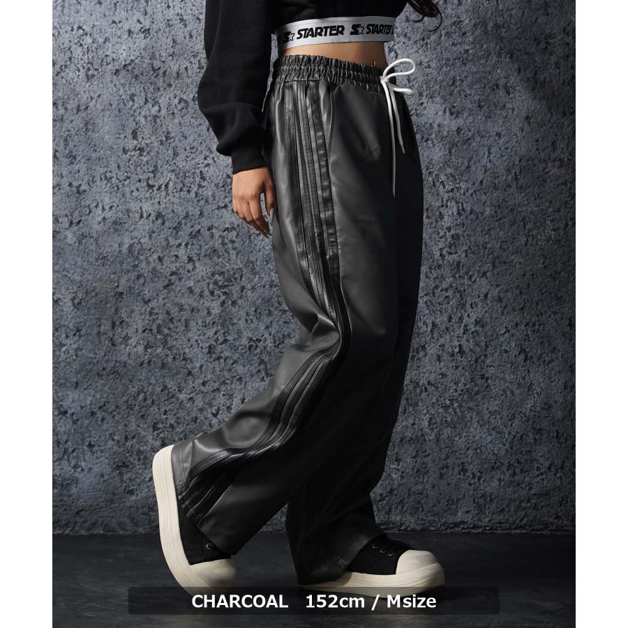 PU レザー ワイドパンツ[品番：OCGW0003900]｜ONE 4 PREMIUM（ワンフォープレミアム  ）のメンズファッション通販｜SHOPLIST（ショップリスト）