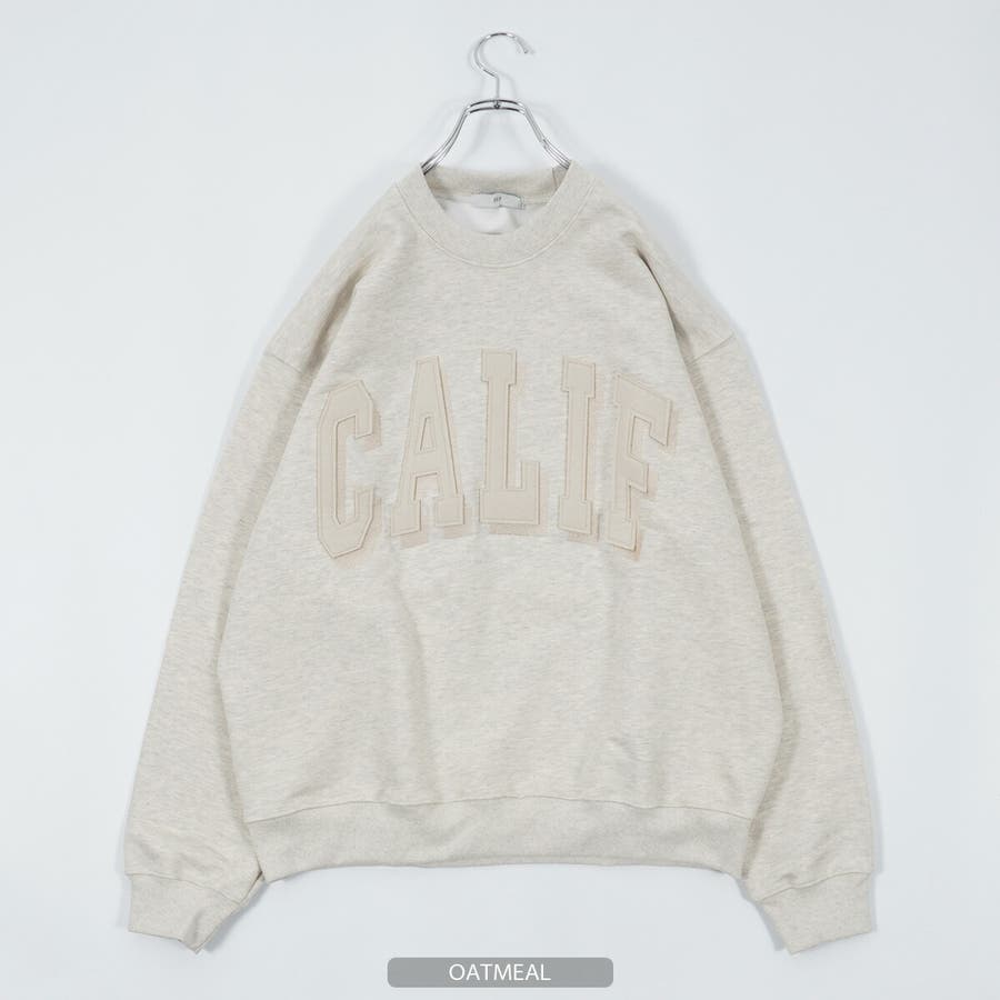 ◇CALIF 3Dロゴ刺繍 スウェットシャツ◇[品番：OCGW0002508