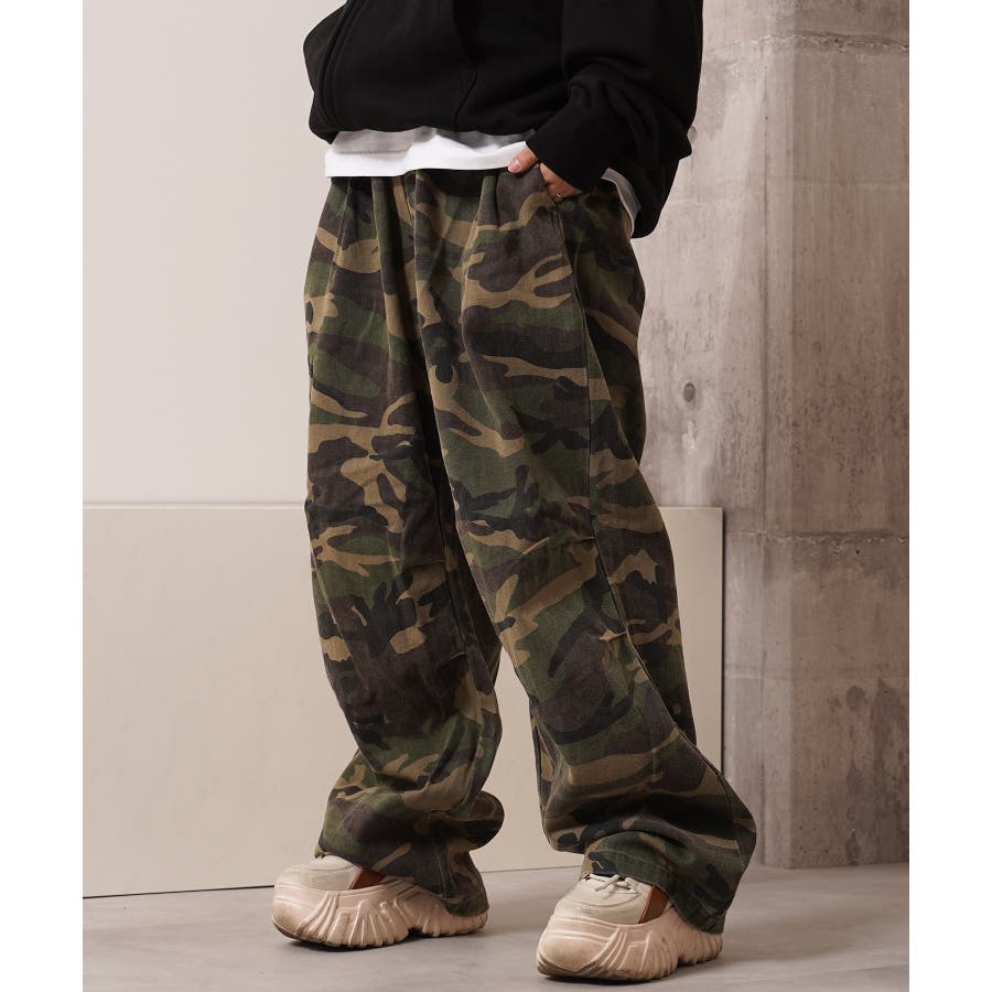 WTAPS カモフラ パラシュートパンツ 迷彩 パンツ