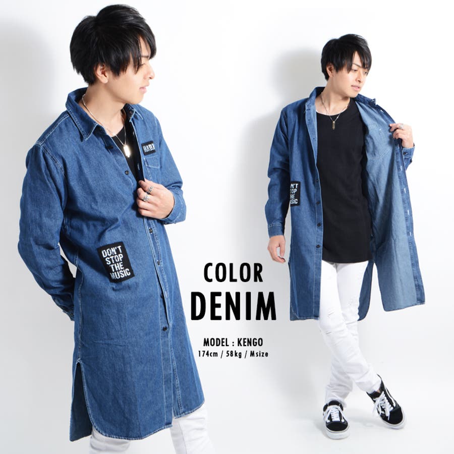 ロングシャツ チェックシャツ コート[品番：OCGW0000687]｜ONE 4