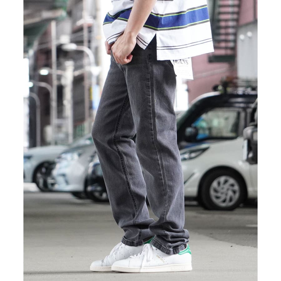 mp13215-Half Easy Wide Denim Pants ワイドデニムパンツ