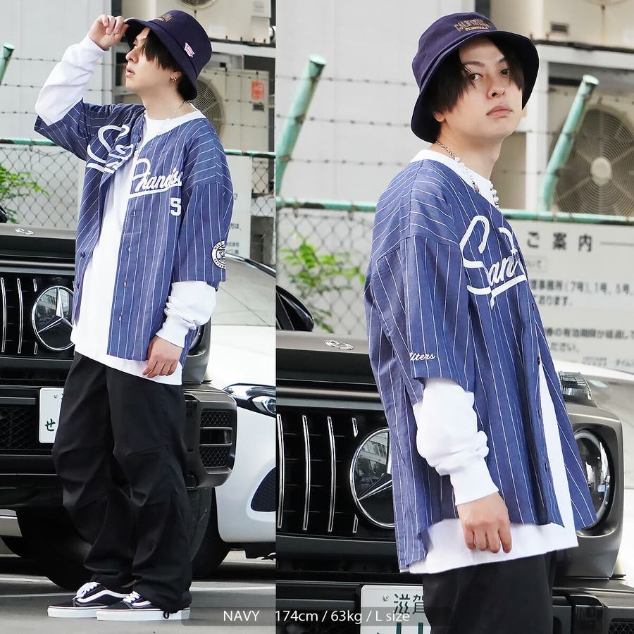 ベースボールシャツ ストリート オーバーサイズ[品番：OCGW0002590