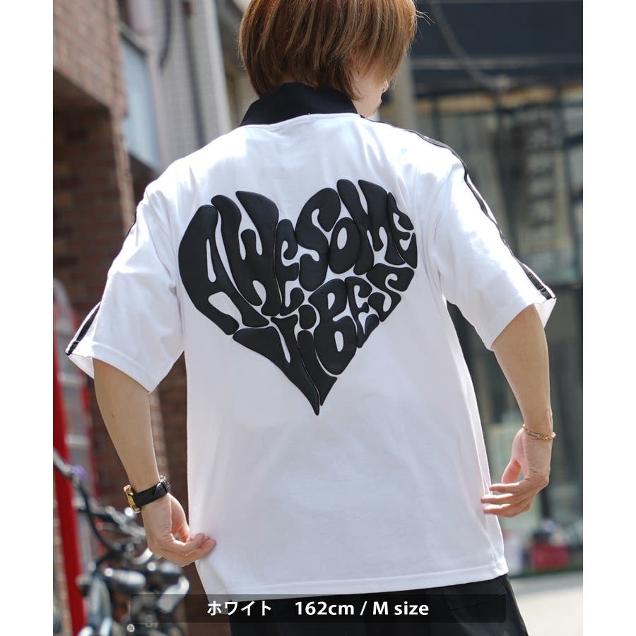 ハートロゴ ハーフジップ Tシャツ ハーフジップ[品番：OCGW0003599]｜ONE 4 PREMIUM（ワンフォープレミアム  ）のメンズファッション通販｜SHOPLIST（ショップリスト）