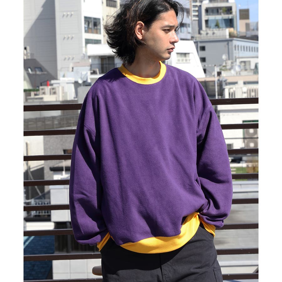 cen. ボンディングバイカラースウェットプルオーバー - my clozette
