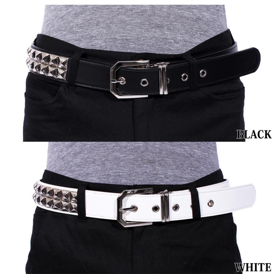 スタッズベルト メンズ ベルト[品番：EH000004569]｜8（eight