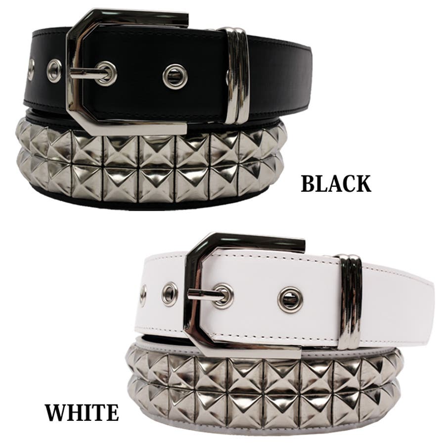 スタッズベルト メンズ ベルト[品番：EH000004569]｜8（eight