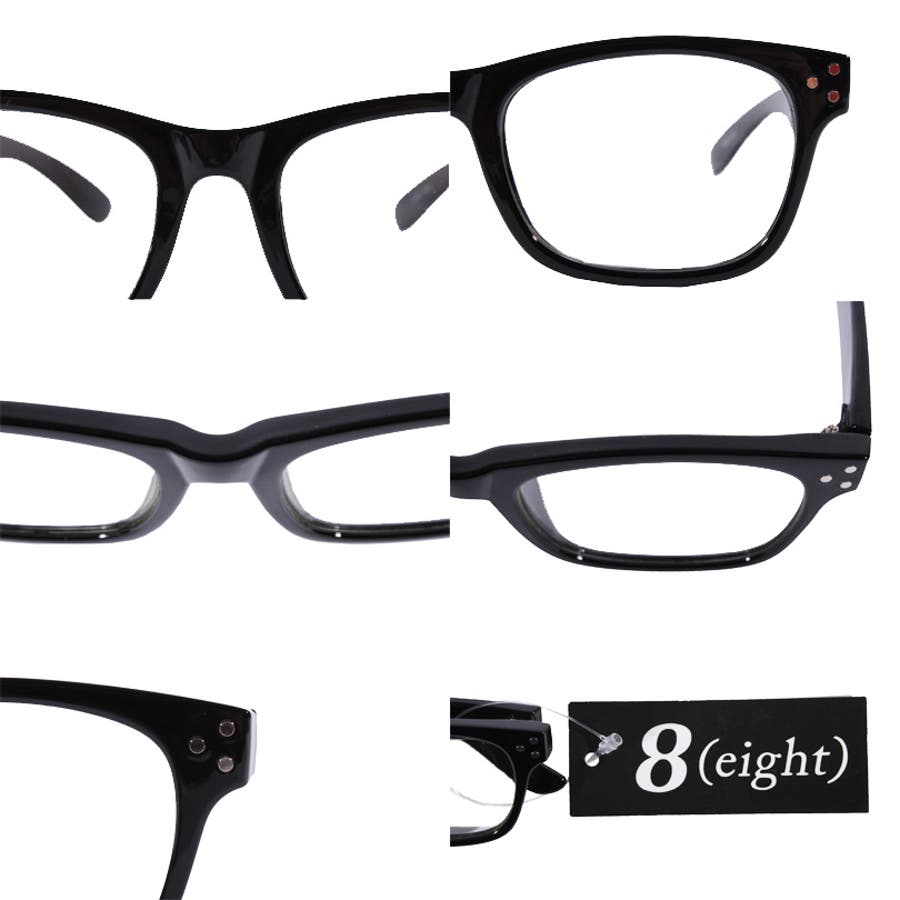 NOsWEAのメガネBlack 楽天市場】伊達メガネ 黒縁 メンズ ウェリントン メガネ全2色