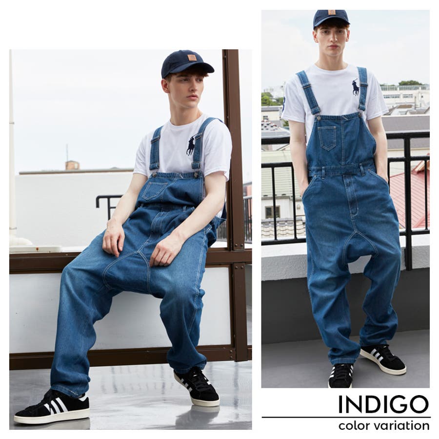 soll. the label】- ソルザレーベル - Kids Soll Denim Overalls