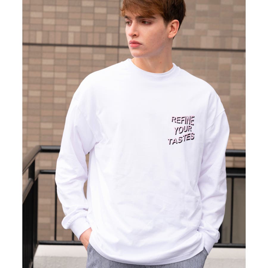 ビッグロングTシャツ メンズ ロンT[品番：EH000005464]｜8