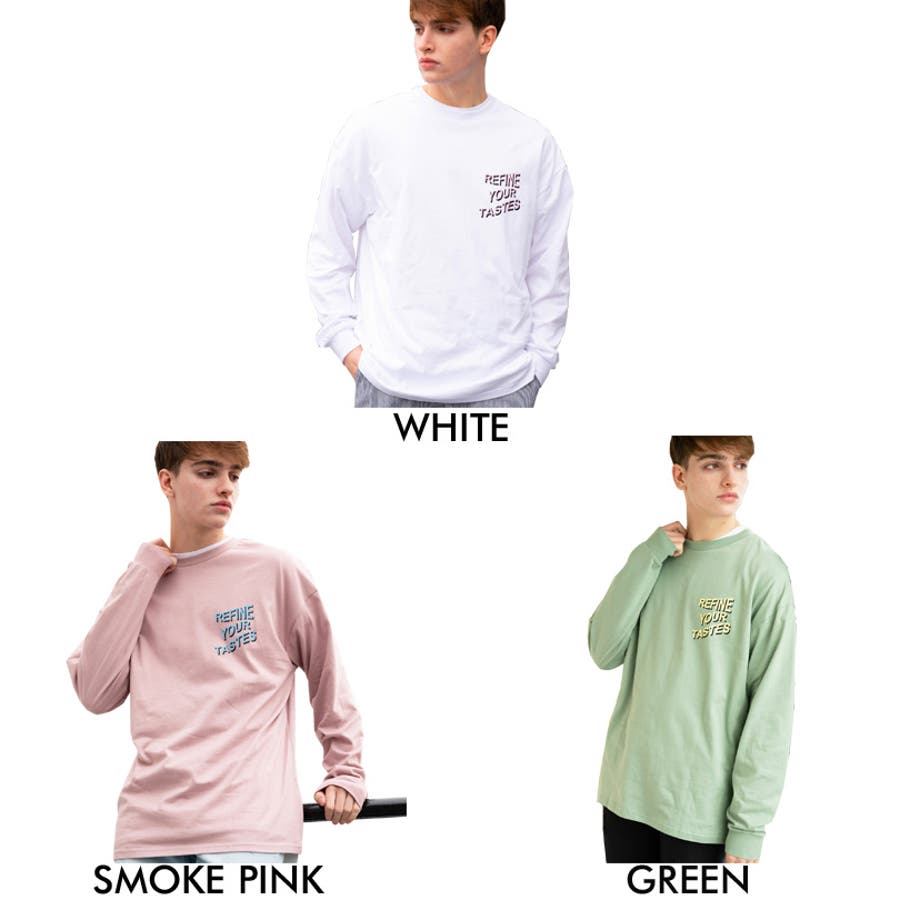 ビッグロングTシャツ メンズ ロンT[品番：EH000005464]｜8