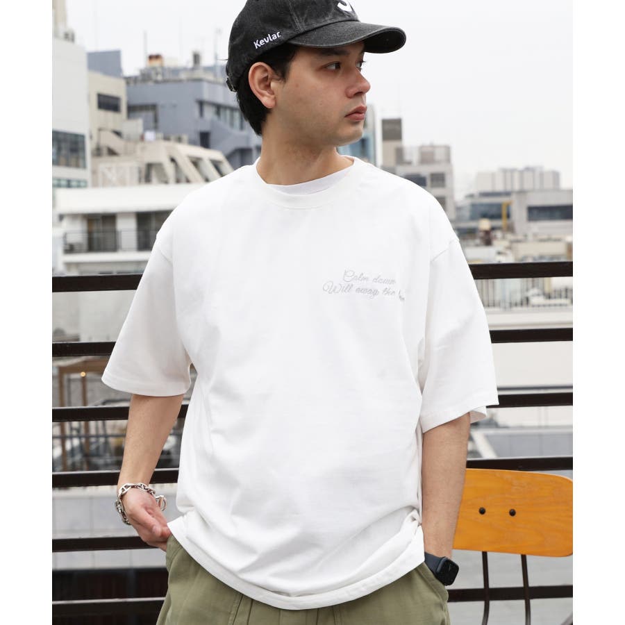 フォトプリントＴシャツ ビッグ 半袖[品番：EH000005995]｜8（eight 