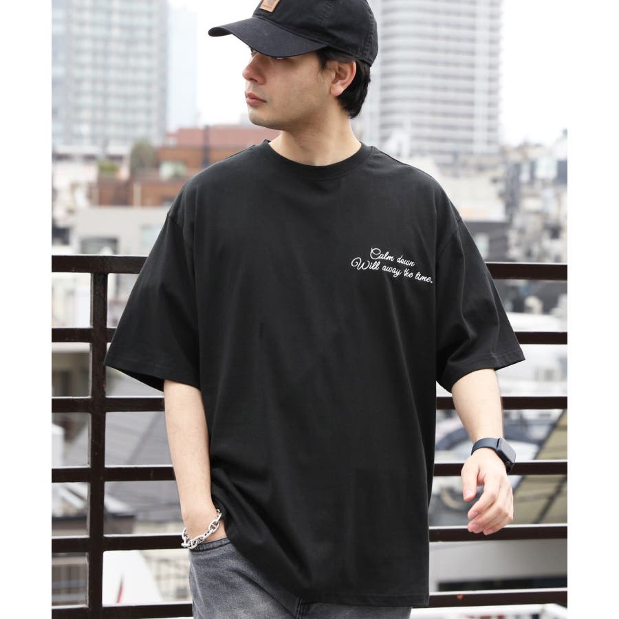 フォトプリントＴシャツ ビッグ 半袖[品番：EH000005995]｜8（eight 