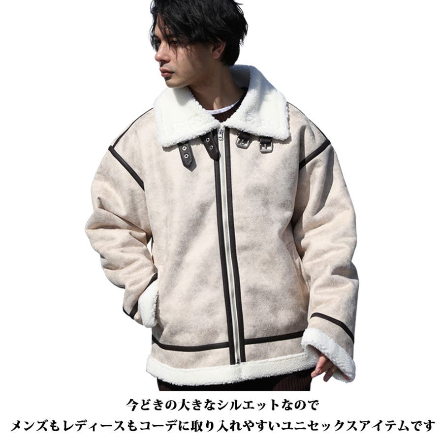 フェイクムートンジャケット メンズ ジャケット[品番