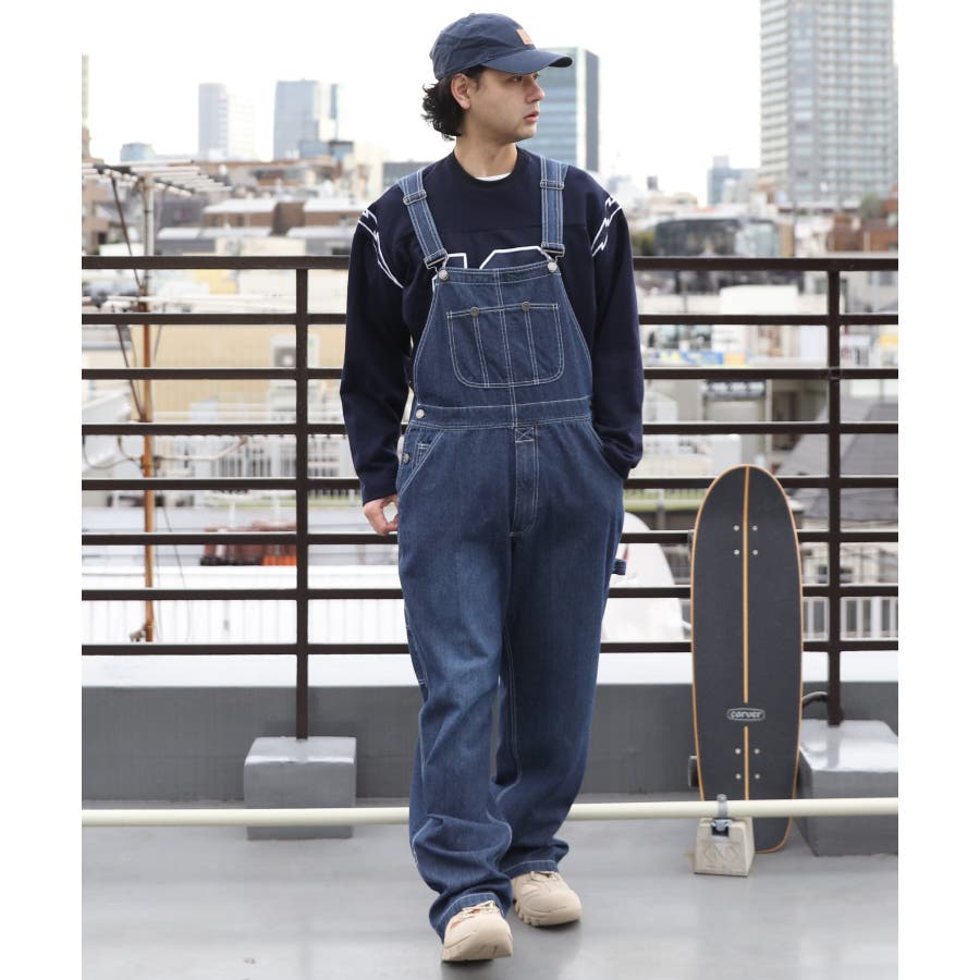 【税込?送料無料】 オーバーオール メンズ デニム ワイドタイプ [品番：EH000006120 ジャケット・アウター