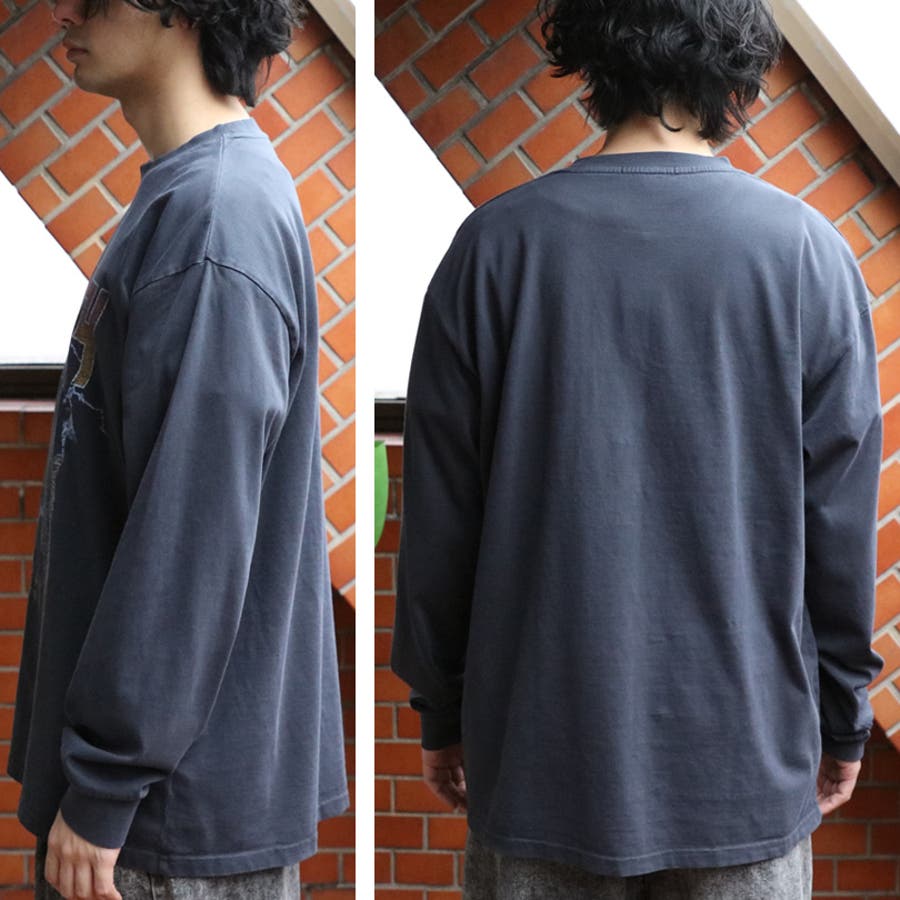 ロングTシャツ メンズ ロンT ハードグラフィック [品番