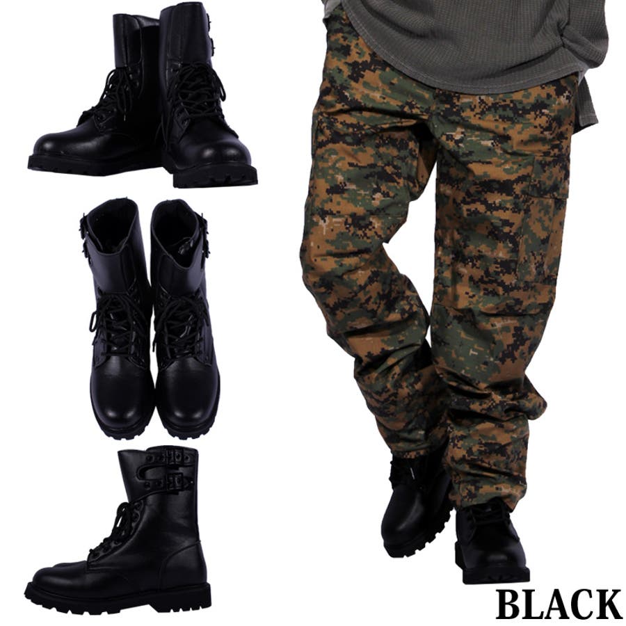 ブーツ メンズ ミリタリー[品番：EH000004167]｜8（eight） （エイト