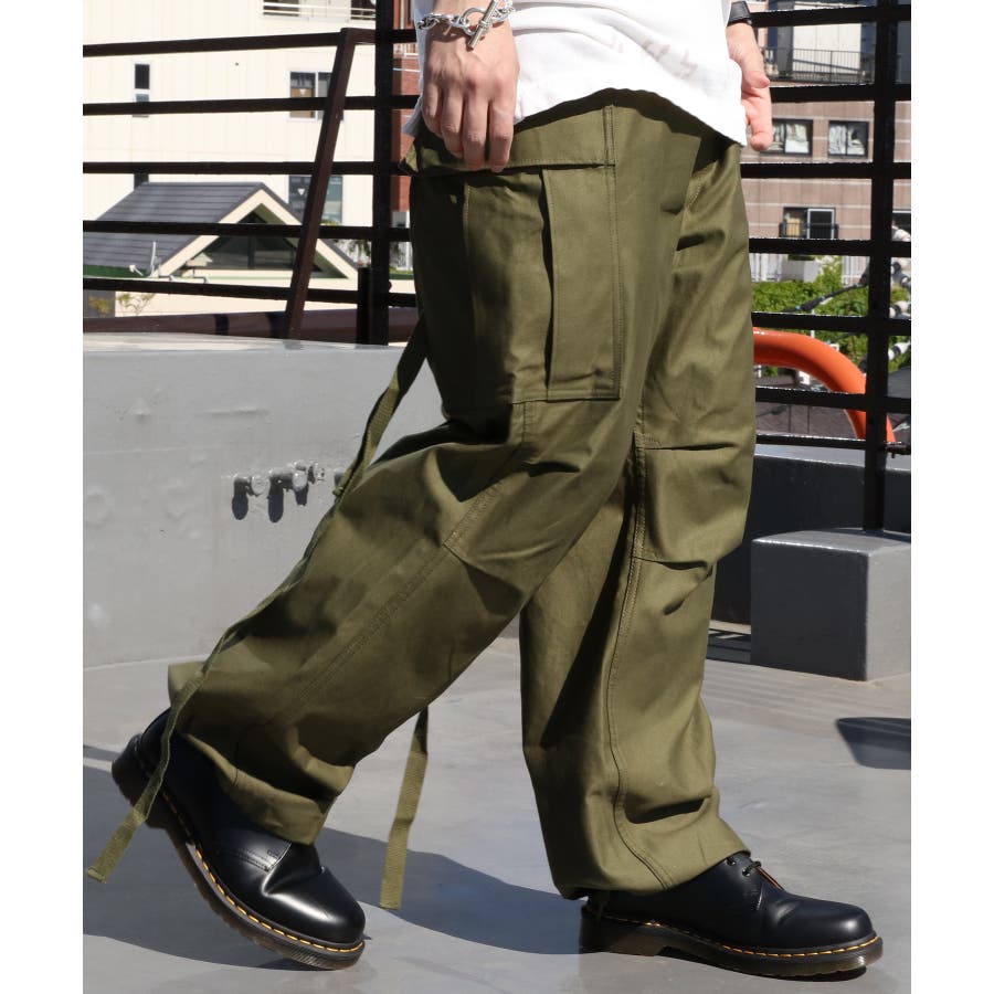 IRIE ブラック カーゴパンツ Mサイズ オーバーサイズド ナイロン