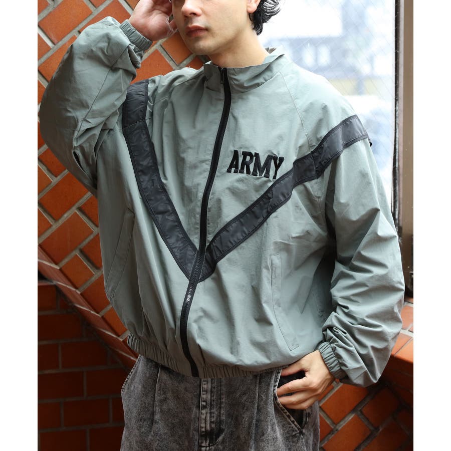 ARMY IPFU ミリタリージャケット メンズ ブルゾン ストリート