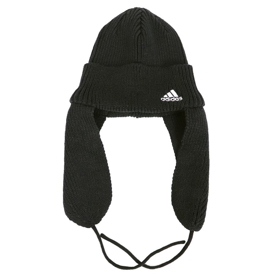 90s adidas イヤーフラップ付き魔女フリースキャップ デッド