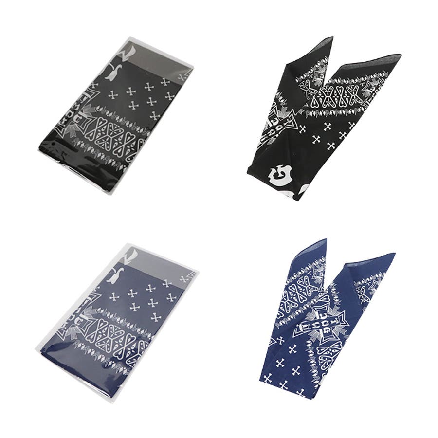 【希少カラー】80s/USA製/ヴィンテージ/バンダナ/黒/ドックタウン/FJ 希少カラー】80s/USA製/ヴィンテージ/バンダナ/黒/ドックタウン