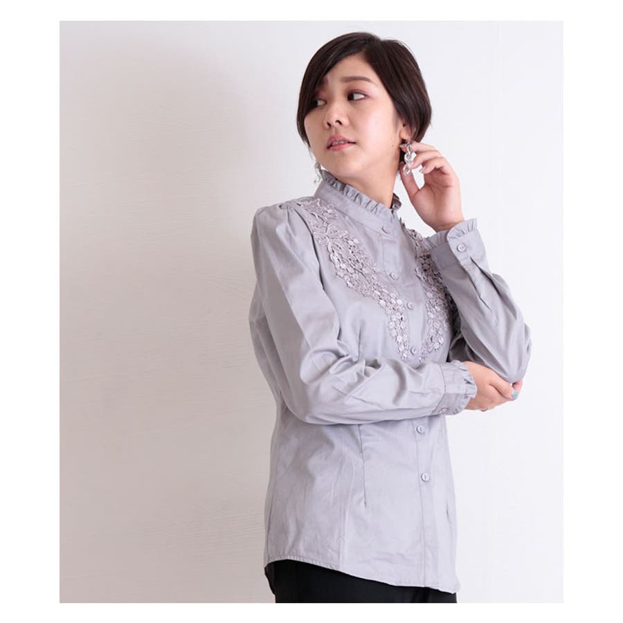 ボタニカルレースのコットンフリルシャツ レディース ファッション 品番 Slmw Sawa A La Mode サワアラモード の レディースファッション通販 Shoplist ショップリスト ボタニカルレースのコットンフリルシャツ レディース ファッション 品番 Slmw Sawa A La Mode サワアラモード の レディースファッション通販 Shoplist ショップリスト