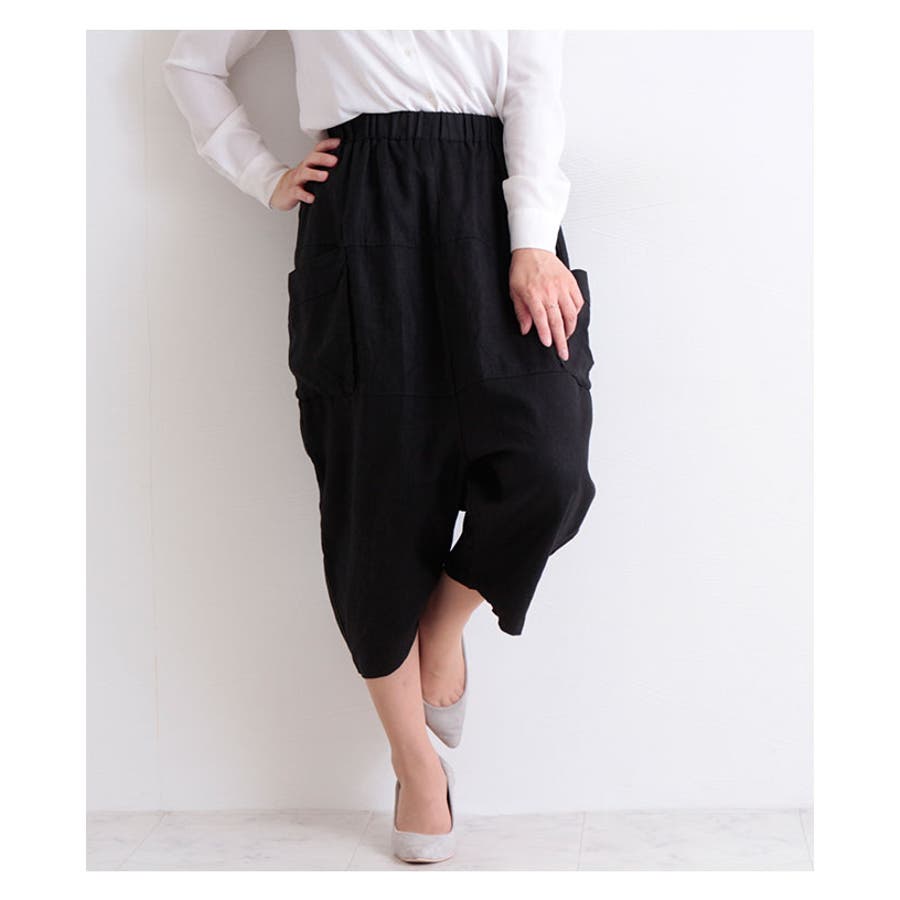 コットンリネンのサルエルパンツ レディース ファッション 品番 Slmw Sawa A La Mode サワアラモード のレディース ファッション通販 Shoplist ショップリスト