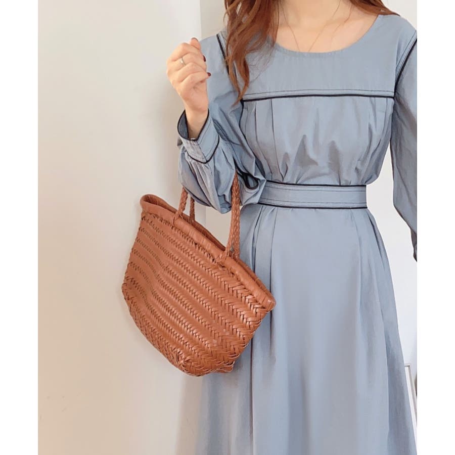 ライン配色スクエアネックワンピース 品番 Abiw Abitokyo アビトーキョー のレディースファッション通販 Shoplist ショップリスト