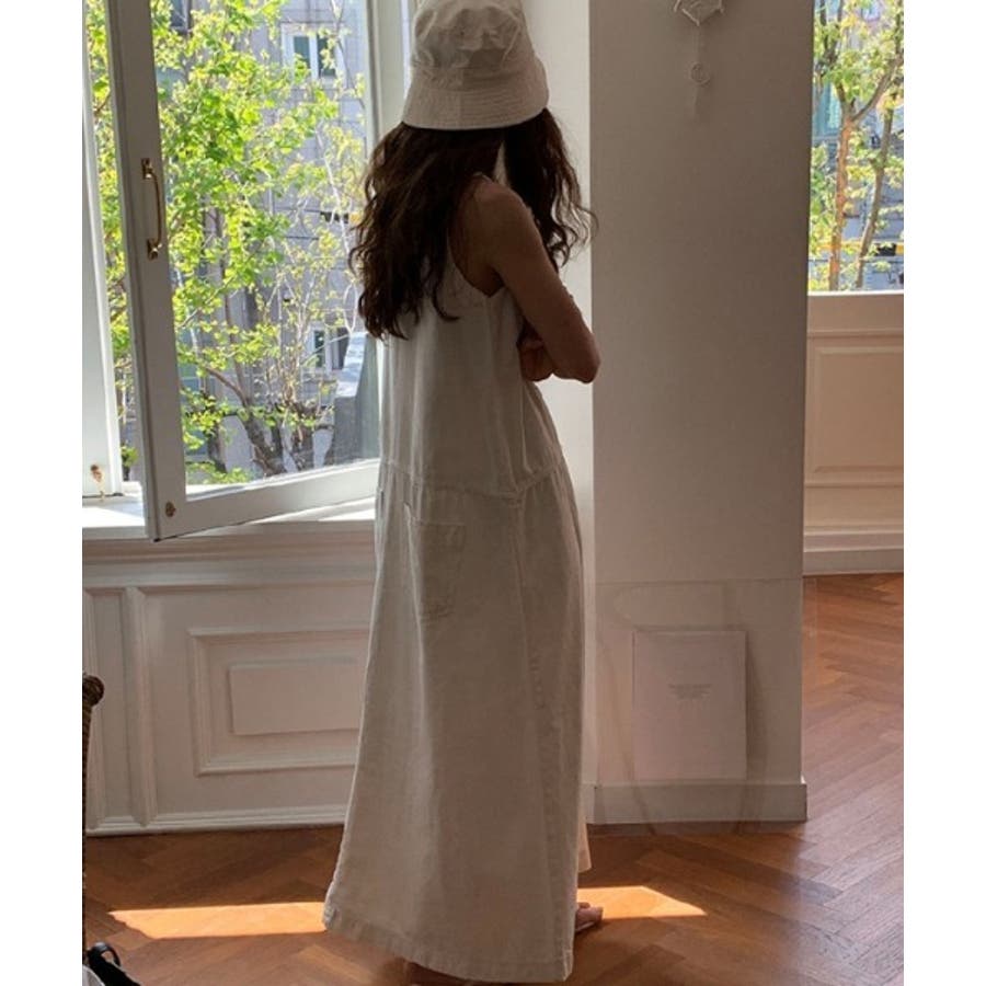 マキシ丈ノースリーブデニムロングワンピース 品番 Abiw Abitokyo アビトーキョー のレディースファッション通販 Shoplist ショップリスト